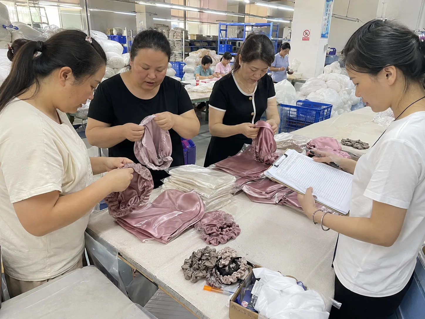 Product image of OlaSilk manufacturing and quality control for private label B2B buyers