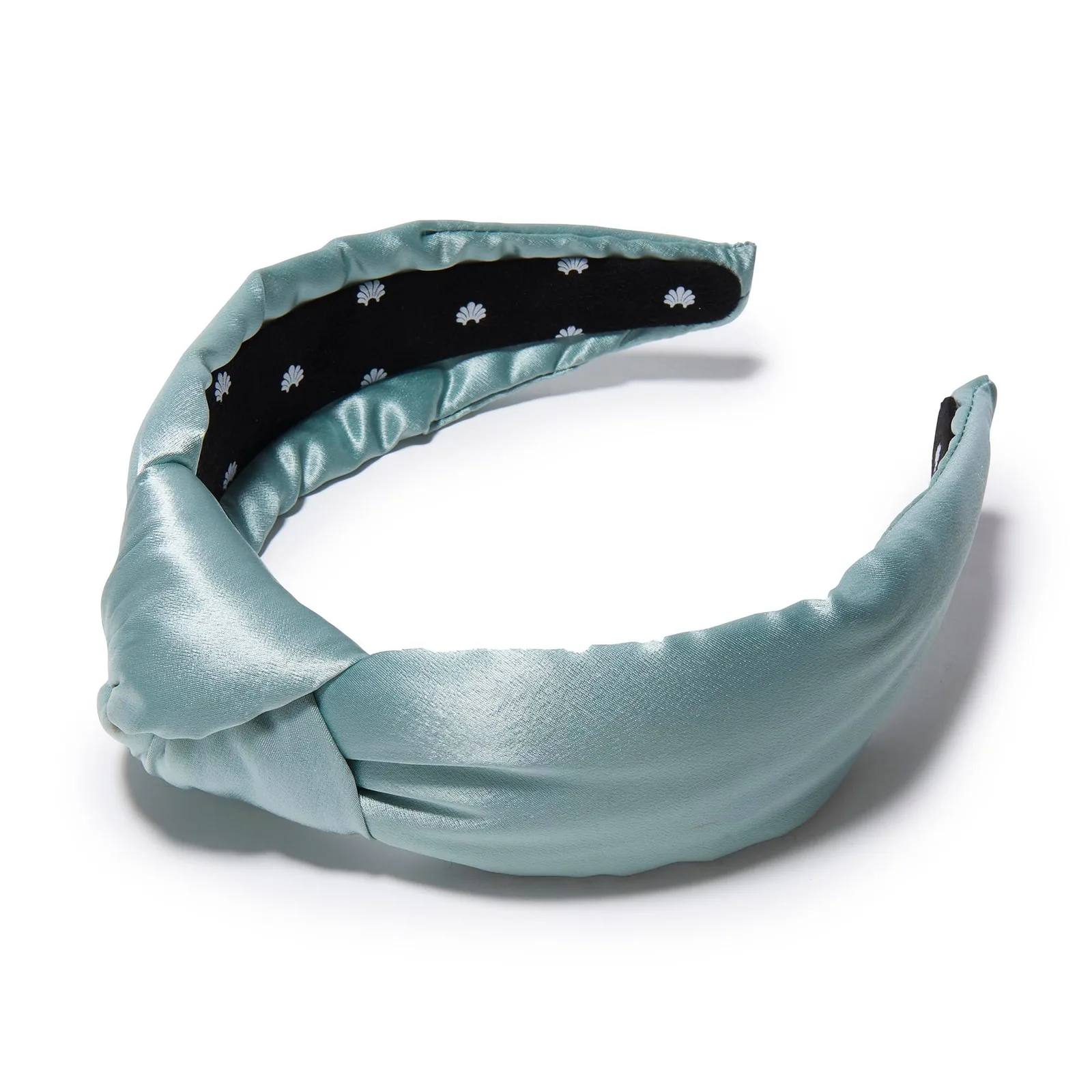 Detail view of private label silk headbands for private label silk care brands