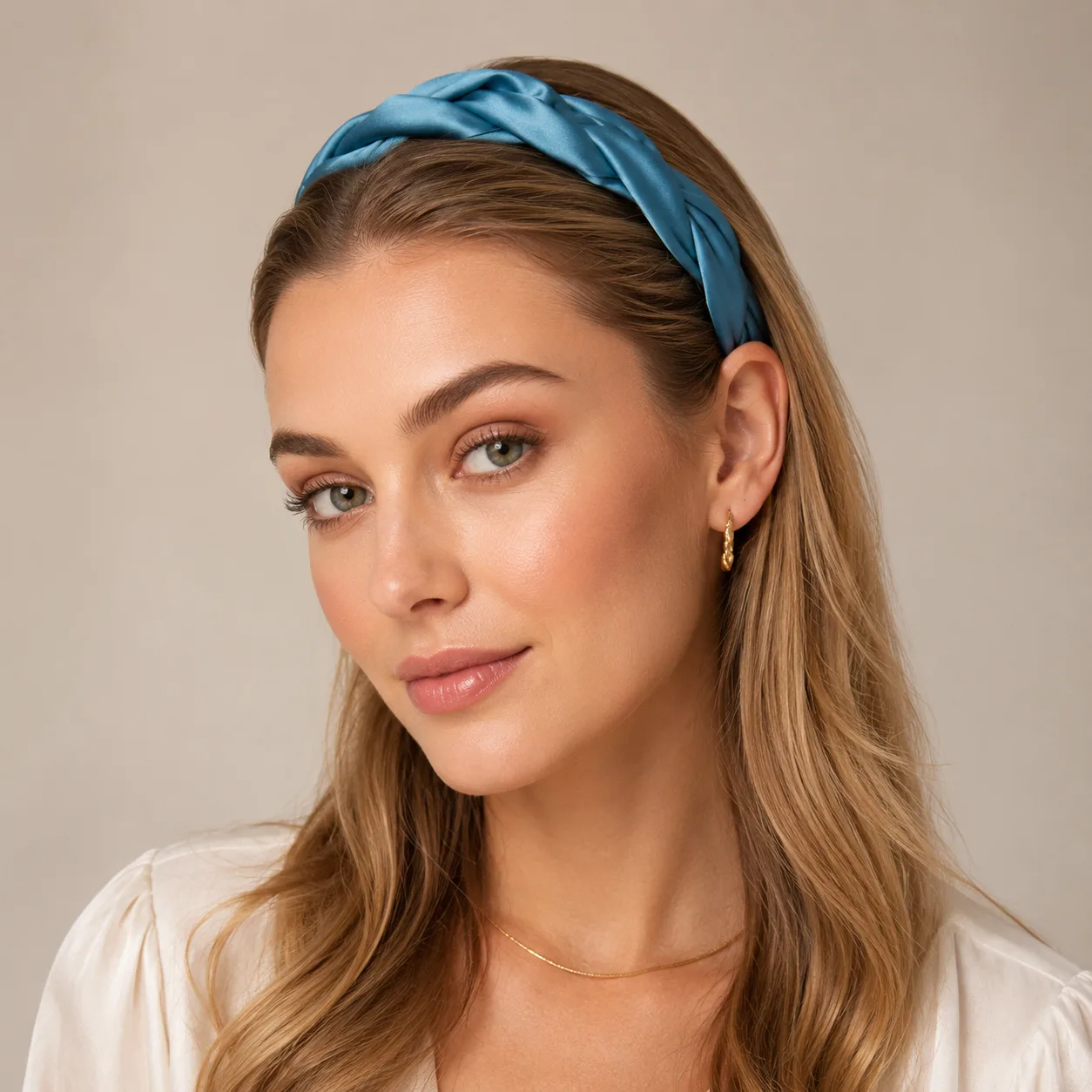 Main product image of Elastic silk headband for private label B2B customers