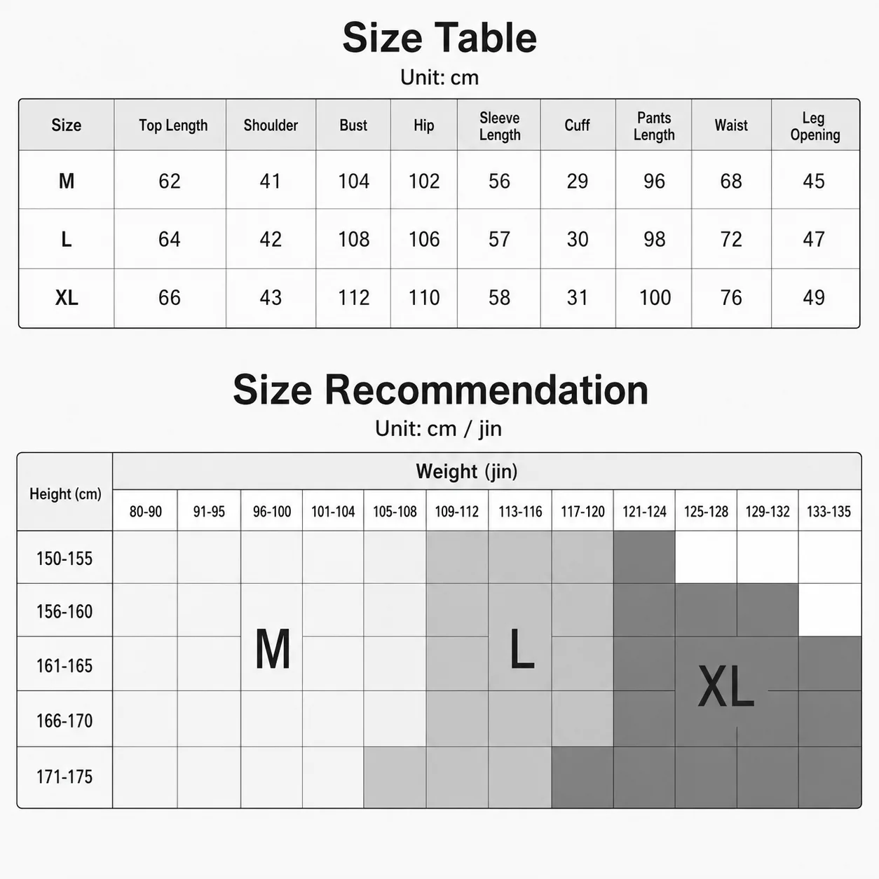 Custom silk pajama size chart and fit recommendation guide for private label sleepwear sample review