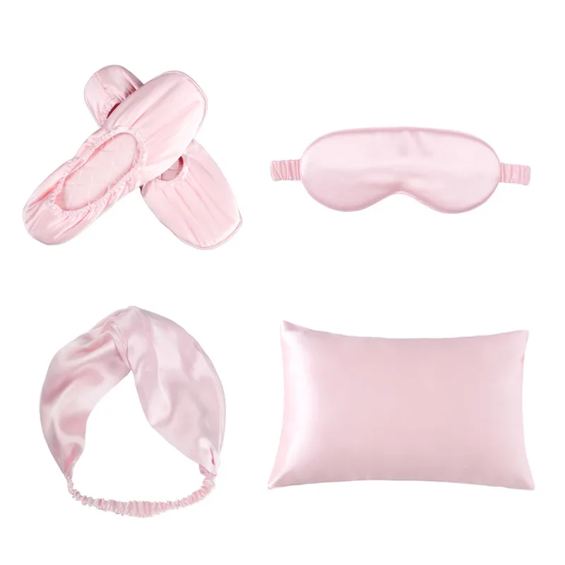Blush pink custom silk gift set color palette for private label beauty and spa brands planning seasonal color tests with controlled stock