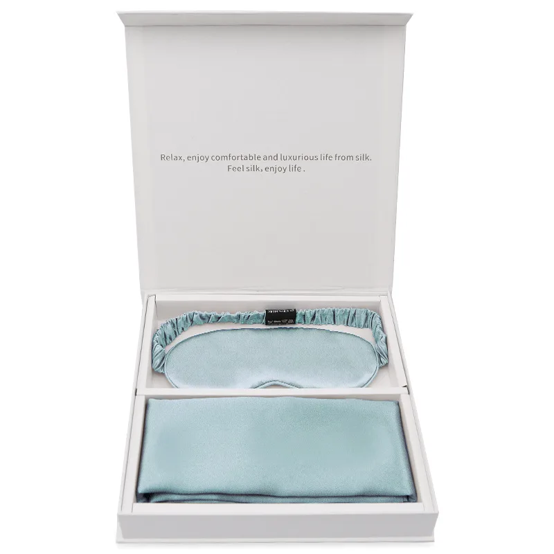 Empaque para sets de regalo de seda para marcas de belleza y retail