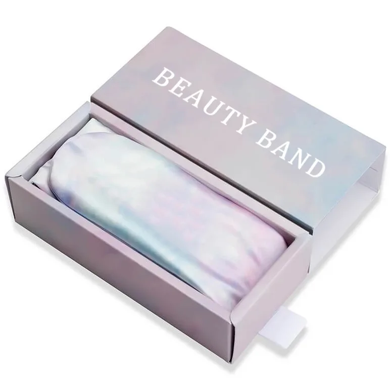 Empaque en caja tipo cajón para sets de regalo de seda personalizados