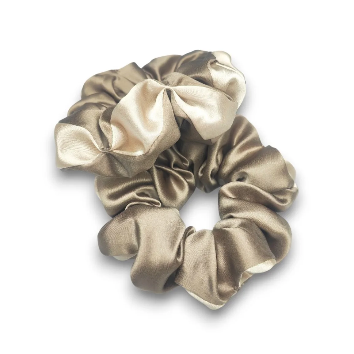 Two-Tone Oversized Silk Scrunchie color variant