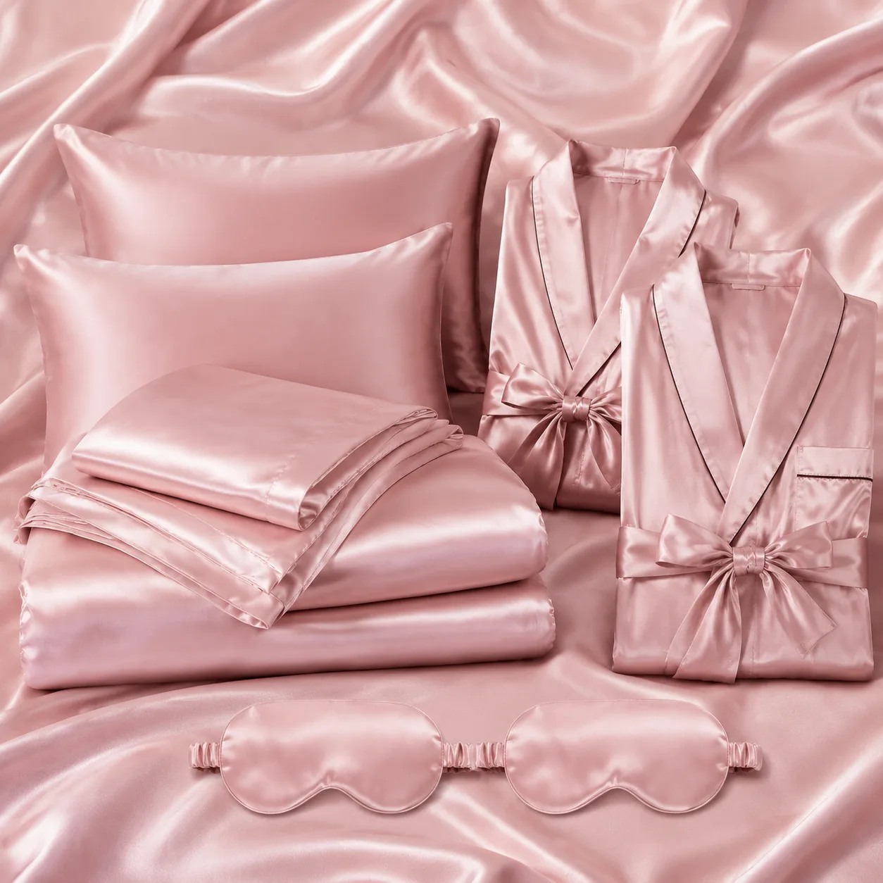 Orientation coffret cadeau de mariage luxe pour coffrets cadeaux de literie en soie personnalisés en marque privée