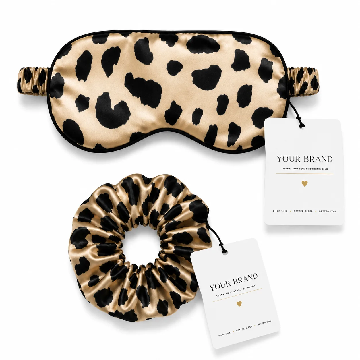 Silk spa and wellness gift set for retail brands