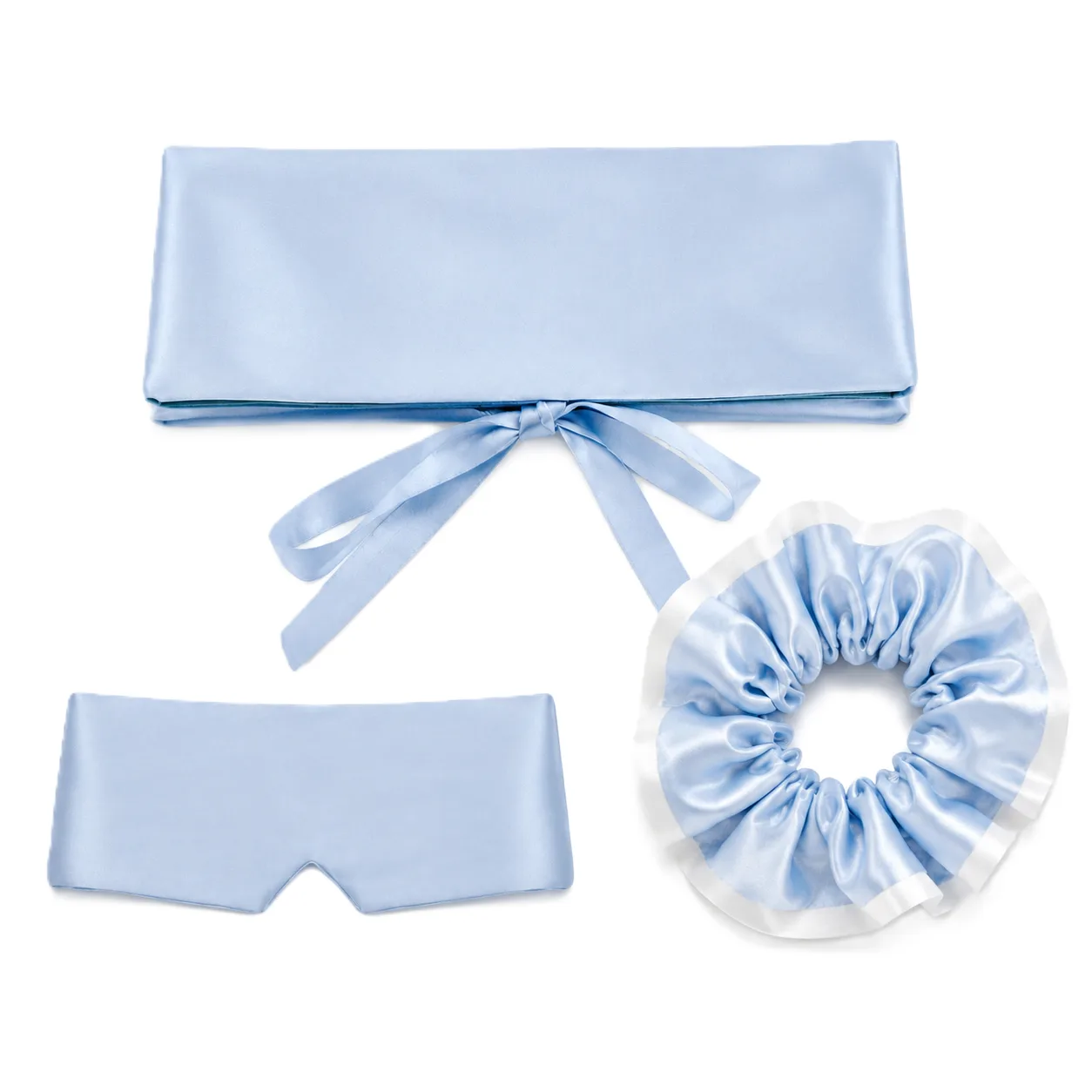 Silk travel gift set for travel and hotel brands