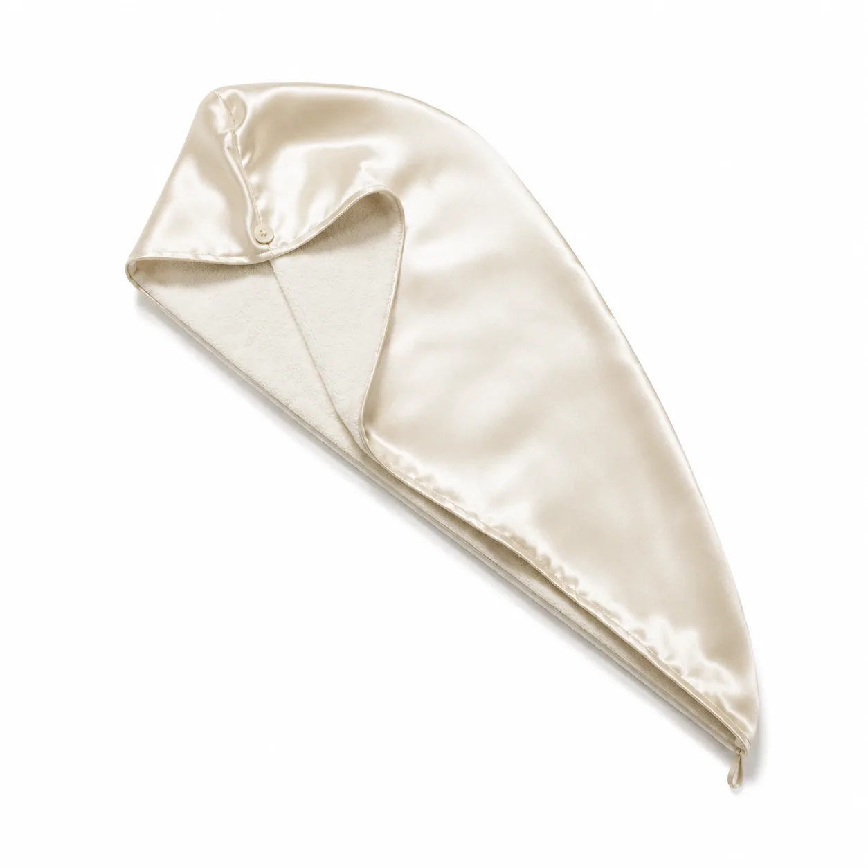 Custom Silk Hair Towels — private label silk product for B2B brands