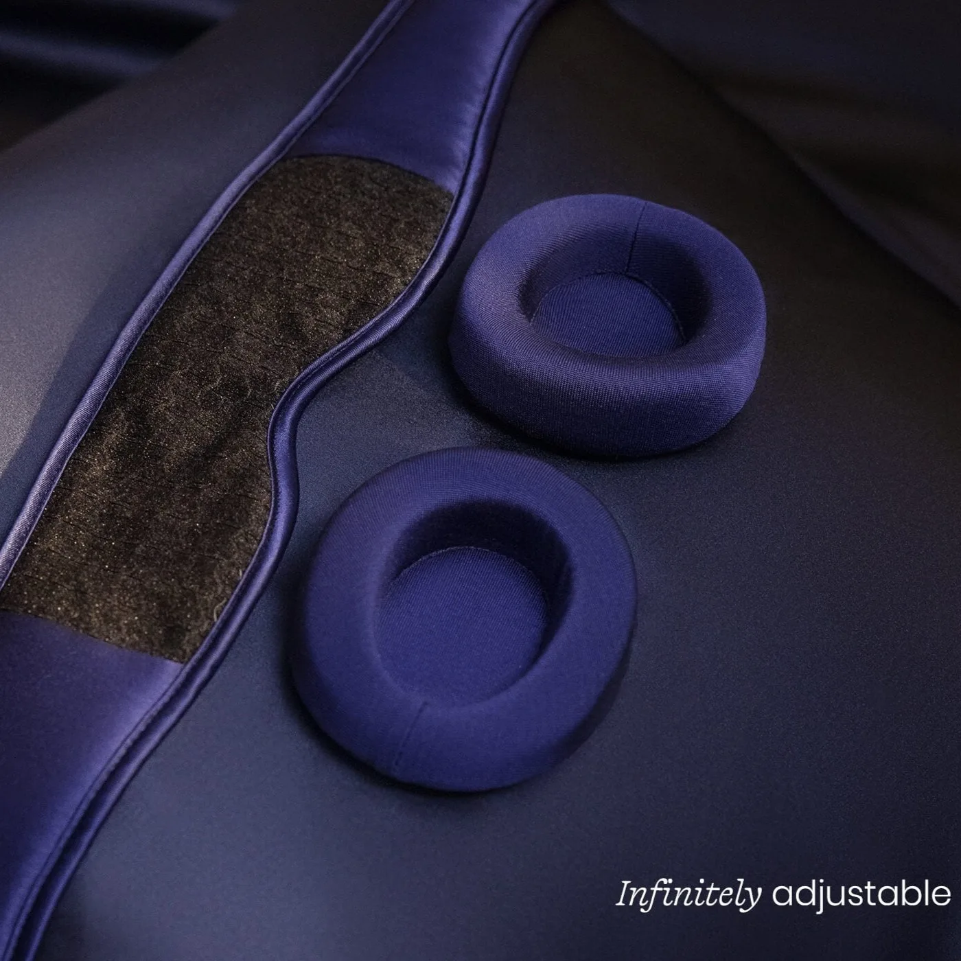 30 Momme Deep Eye Cup Silk Sleep Mask detail view