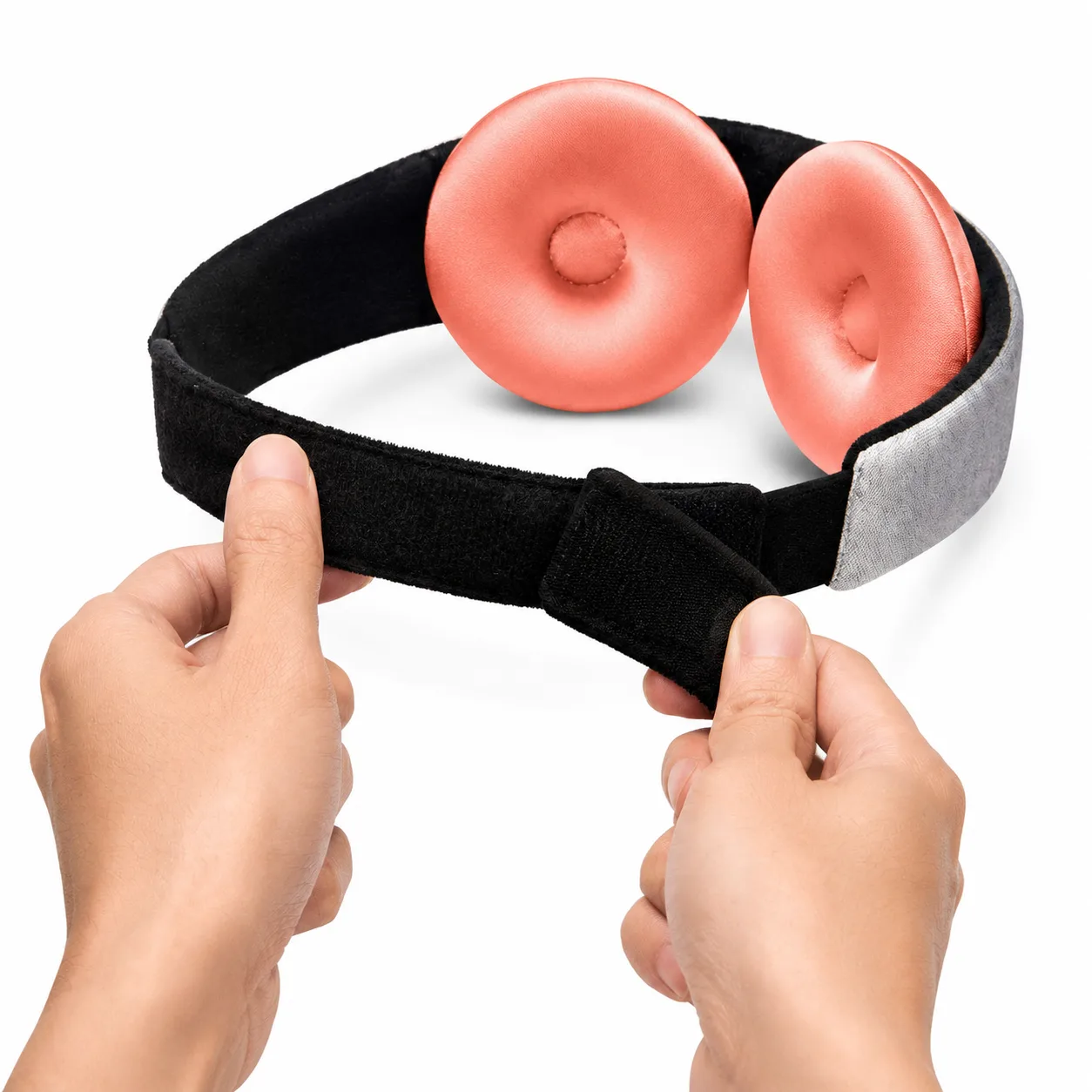 3D Eye Cup Contoured Silk Sleep Mask detail view