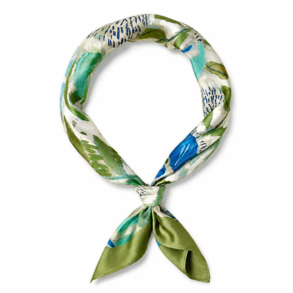 Square silk scarf direction for private label silk product customers