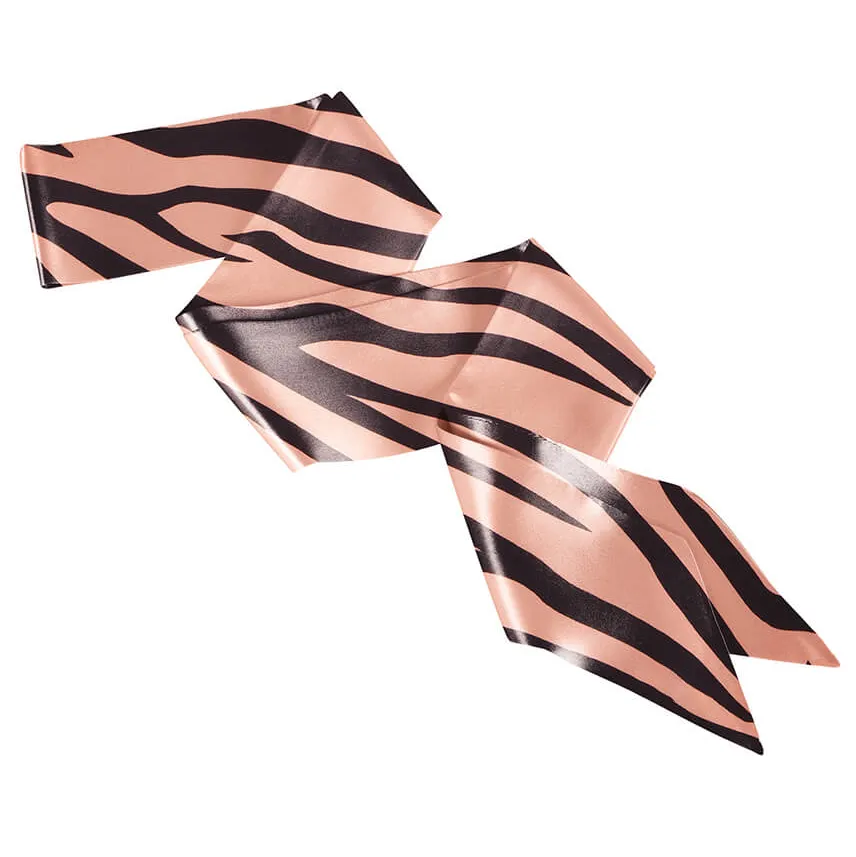 Skinny silk scarf direction for private label silk product customers